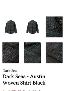 Original Authentic vintage Dark Seas Austin Woven