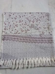 Elegant Embroidered Dupatta with Tassels