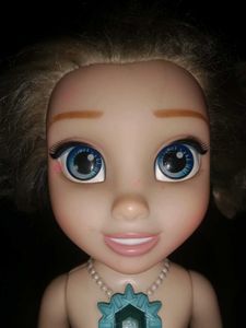 Cute toddler elsa doll