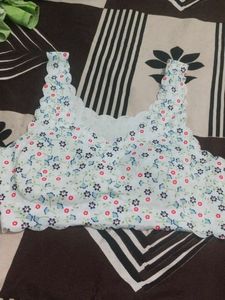 Cute Floral Sports Bra