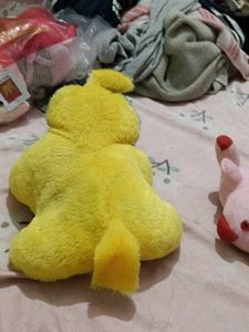 Cute Yellow Stuffed rabbit Toy