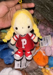 Cute Plush Doll Keychain