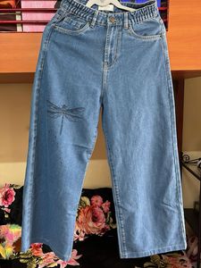 ‼️‼️Price drop—Wide Leg Dragonfly Jeans-high