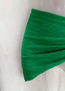 green bikini cover
