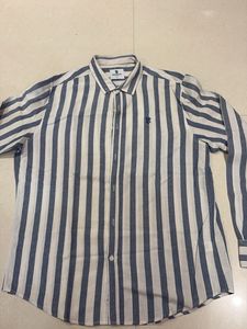 Classic Striped Button-Down Shirt