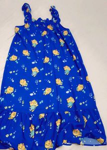Cute Character Print Nightgown