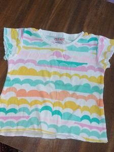 3 Cute Cloud Print T-Shirt combo