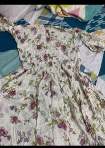 combo of two Floral Print Summer Dress