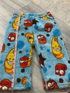Larva Cartoon Print Pyjama Pants