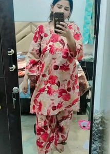 Floral Print cord set