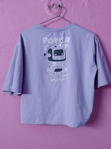 Lilac Graphic T-Shirt