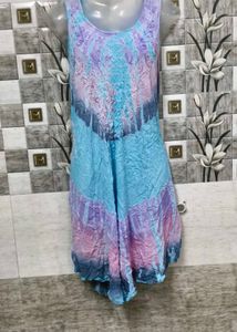 Tie-dye Sleeveless Dress