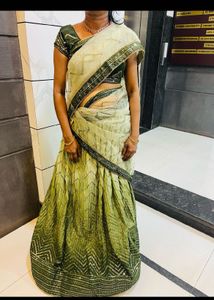 Branded Lehenga And Saree 2 In One