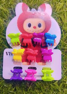 Cute Colorful Mini Hair Claw Clip Set