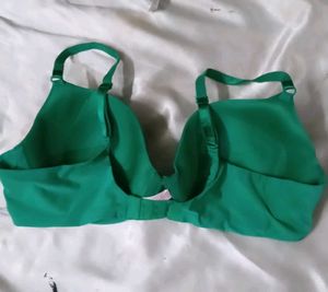 Green Padded Bra