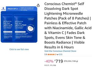 Conscious Chemist Dark Spot Patches