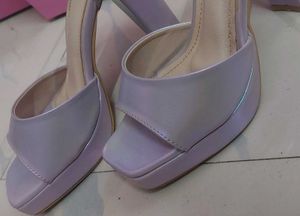 Chunky Platform Block Heels