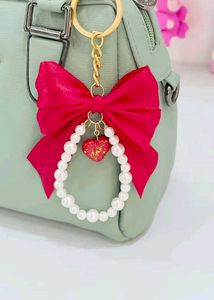 hairbow 🎀 keychain
