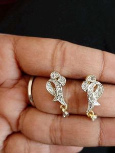 American Diamond Cut Earings