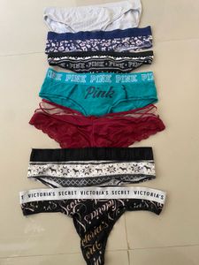 Victoria's Secret PINK Panties Bundle 6