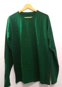 💥New Men's Cotton Green Full Sleeve T-shirt