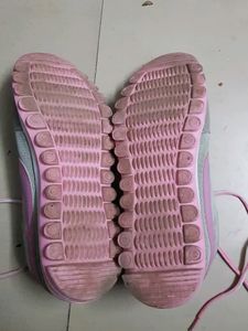 Grry And Pink Walking Shoes