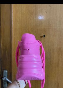 Size 37 Fushia Sneakers