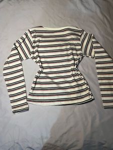 Striped Long Sleeve Top