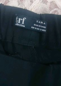 Zara TRF Black Unisex Pant
