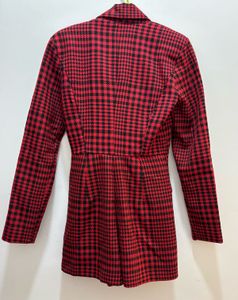 ZARA Houndstooth Blazer Dress with inbuilt skort.
