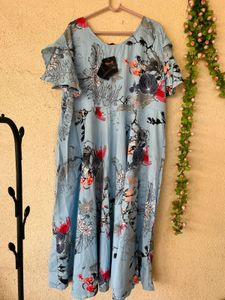 Floral Print Midi Dress