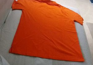 Orange Casual T-Shirt