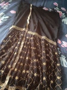 Elegant Black Kurta Set with Dupatta