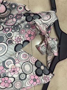 Floral Halter Neck Dress