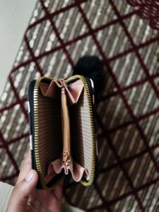 Cute Bear Wallet with Pom