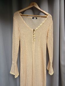 Boho Crochet Duster Long Shrug