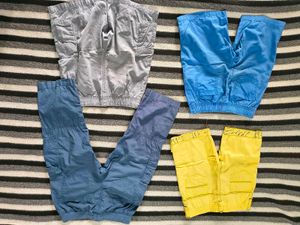 Set 4 Cargo Pants &amp; Shorts for boys 6 to 8 yrs