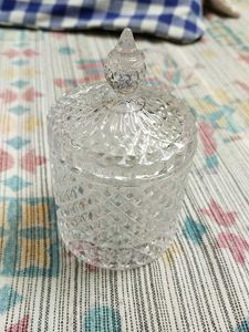 Crystal Jar with Lid