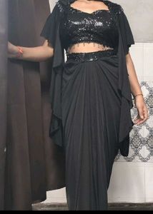 Elegant Black Lehenga Choli Set