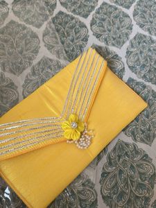 Elegant Yellow Clutch