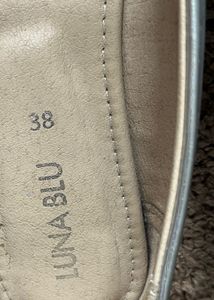 Elegant Silver Ballet Flats