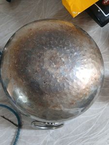 Hammered Steel Kadai Wok