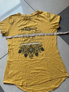 Mustard Yellow Graphic T-Shirt