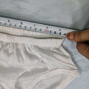 Men's 🤎White Briefs