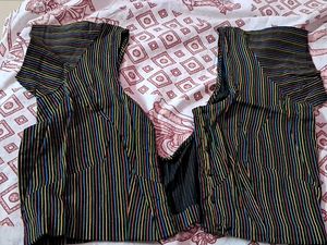 🔥🔥Vibrant Striped Ethnic Blouse