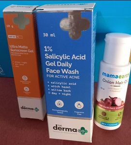 Dermaco Face Salicylic Acid Wash And Sunscreen