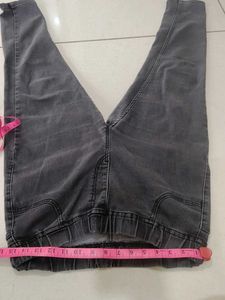 Gray Denim Jeggings