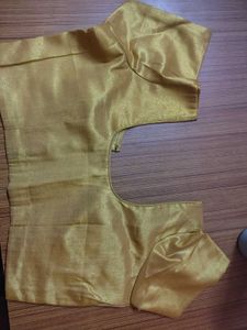 elegant golden blouse
