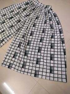Full Palazzo With Skirt Pattern For Girls Wear