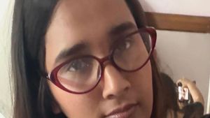 SAVANA burgundy regular Cat-Eye Glasses